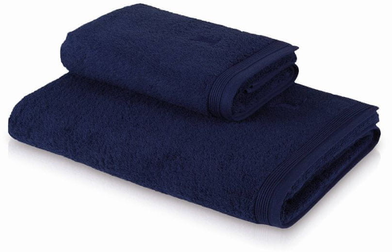 Möve SUPERWUSCHEL duży ręcznik kąpielowy 100x160 cm ciemnoniebieski