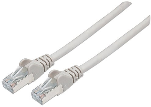 Intellinet kabel sieciowy z wtyczką Cat7-rohkabel z Cat6 a 100% miedź LS0H 20 m Szary S/FTP 741156 741156