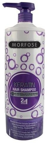 Morfose Keratin Hair Shampoo 2in1 szampon do włosów zniszczonych 1000ml 64371-uniw
