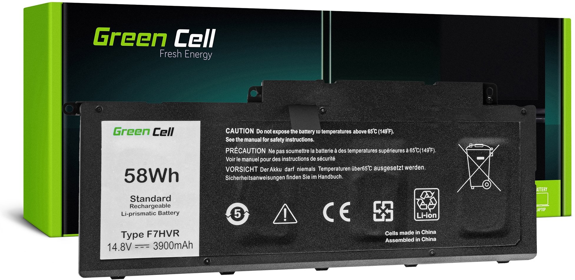 Dell Bateria F7HVR do Inspiron 7537 17 7737 7746