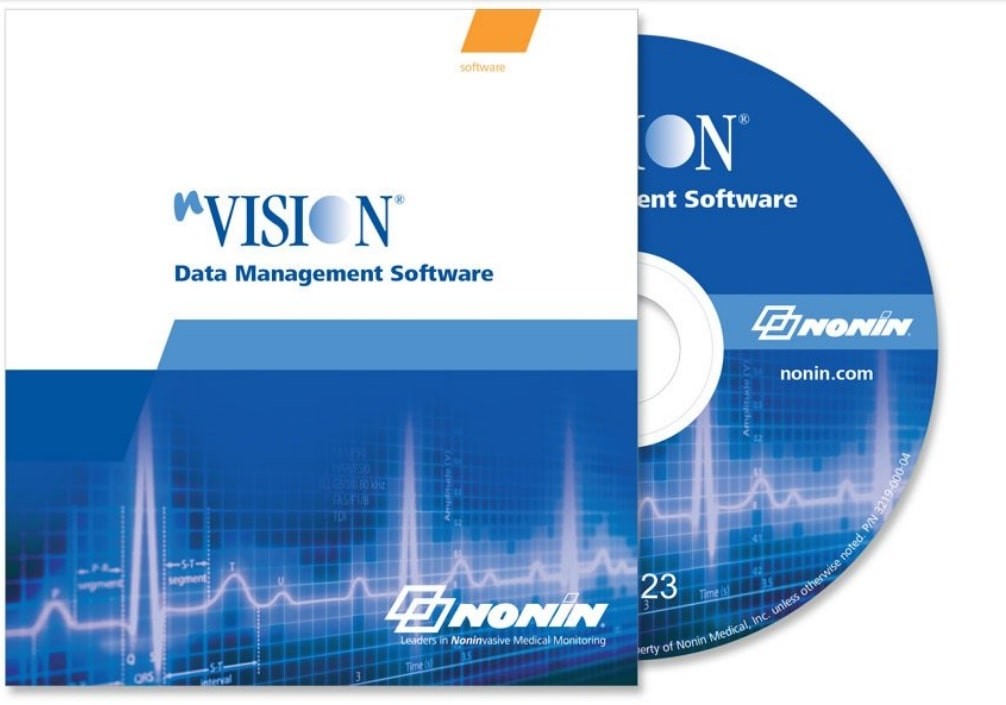 Nonin Oprogramowanie nVision do zarządzania danymi SpO2 3033-000