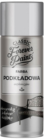 Forever paints Farba podkładowa antykorozyjna Forever Paints 400 ml szara