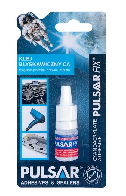 PULSAR Fix - 5 G Klej Uniwersalny Ca, Błyskawiczny, Wodoodporny