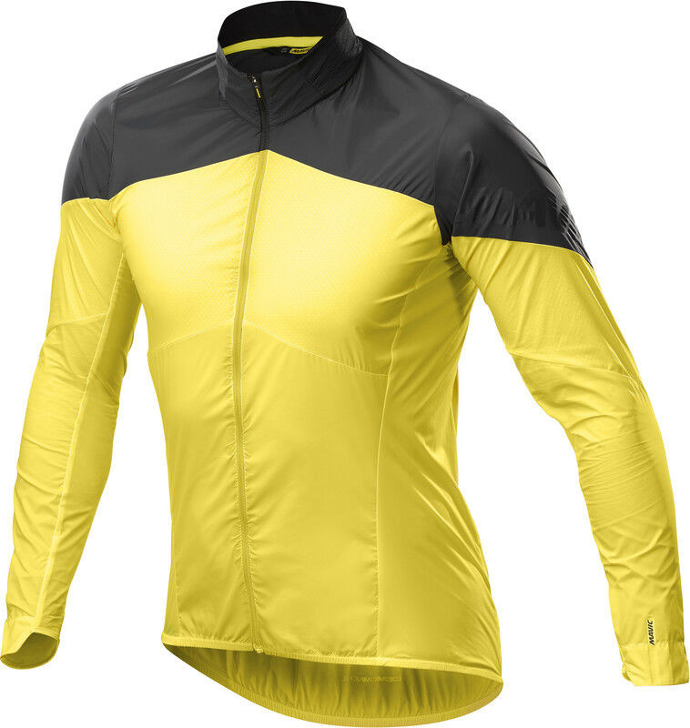 Mavic Cosmic Wind Kurtka Mężczyźni, yellow black M 2020 Kurtki przeciwwiatrowe 40179621