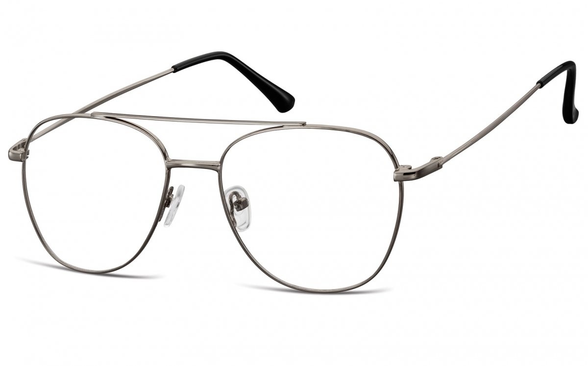 Sunoptic Oprawki okulary Pilotki zerówki korekcyjne 922A grafitowe 922A