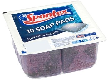 Spontex SOAP PADS 10 SZT CZYŚCIKI NASĄCZANE Zakupy dla domu i biura! 36276145