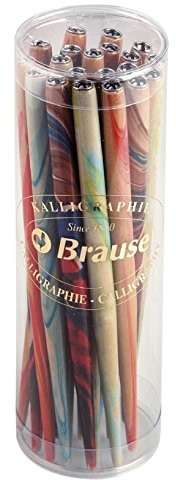 Brause 1619b Box (z 20 uchwytami sprężyny drewno) jednobarwne 1619B