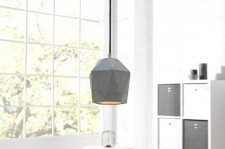 Invicta Interior Lampa betonowa wisząca Old Style Penta 15cm (Z36240)
