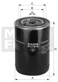 MANN Filtr oleju -FILTER WP 931