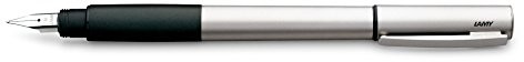 Lamy 1226182 fountain Pen f model Accent AL 096 KK, srebrny/czarny 1226182