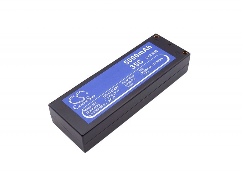 Cameron Sino 5000mAh 37.00Wh Li-Polymer 7.4V 2S 35C