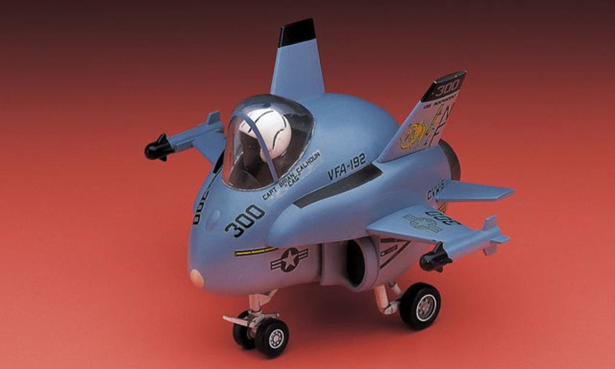 Zdjęcia - Model do sklejania (modelarstwo) EGG Plane F/A-18 Hornet TH04 