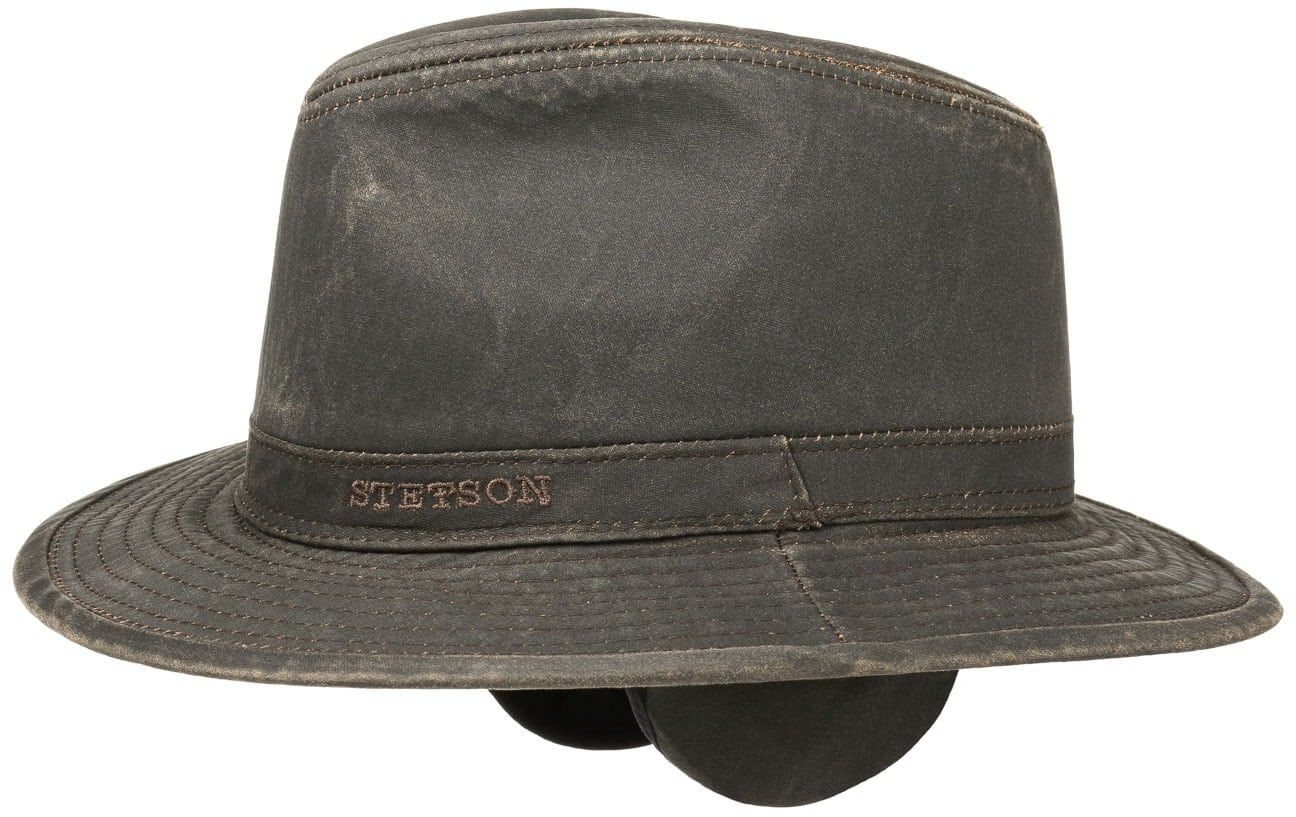 Kapelusz Berico Ear Flaps by Stetson, brązowy, L (58-59 cm)