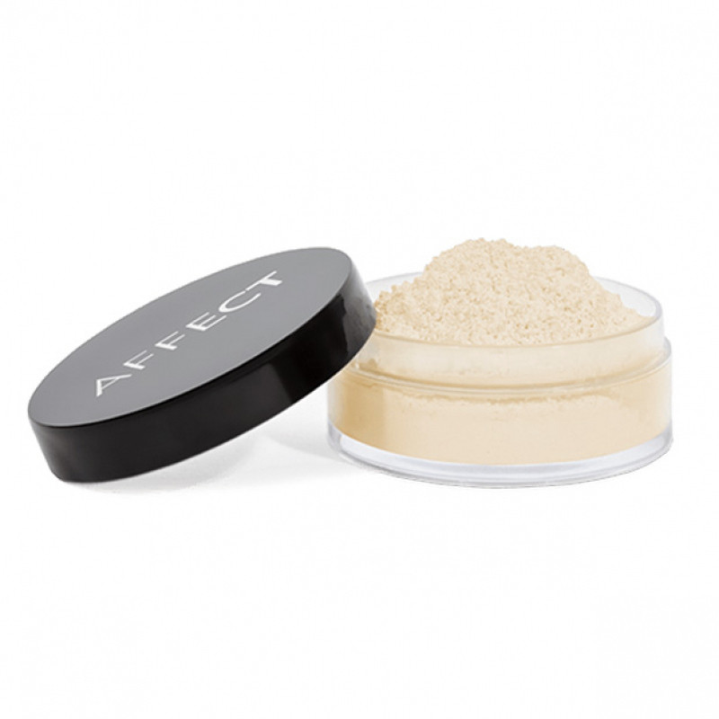 Affect AFFECT - SKIN LUMINIZER PEARL POWDER - Transparentny sypki puder z perłowym wykończeniem - C-0003
