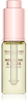 Makeup Revolution Makeup Revolution Nourish & Care intensywna pielęgnacja suchych paznokci i skórek z olejkiem migdałowym 15 ml