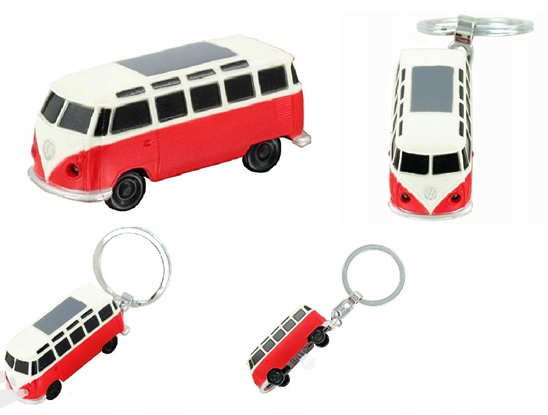 Brelok Volkswagen Bus T1 breloczek Vw Bully z Led