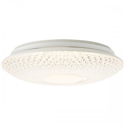 Brilliant LUCIAN Biała LED 24W Barwa światła zmienna 3000-6000K RGB ściemnialna z pilotem z tylnym podświetleniem Lampa sufitowa G97047/05 G97047/05