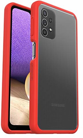 Otterbox Eleganckie etui, opływowa ochrona dla Samsung A32 5G - przezroczyste/czerwony - opakowanie niedetaliczne 77-82331