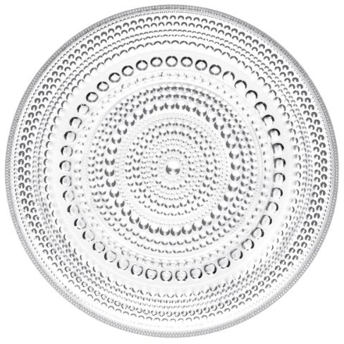 Iittala Kastehelmi talerz główny, przezroczysty, 17 cm 000945