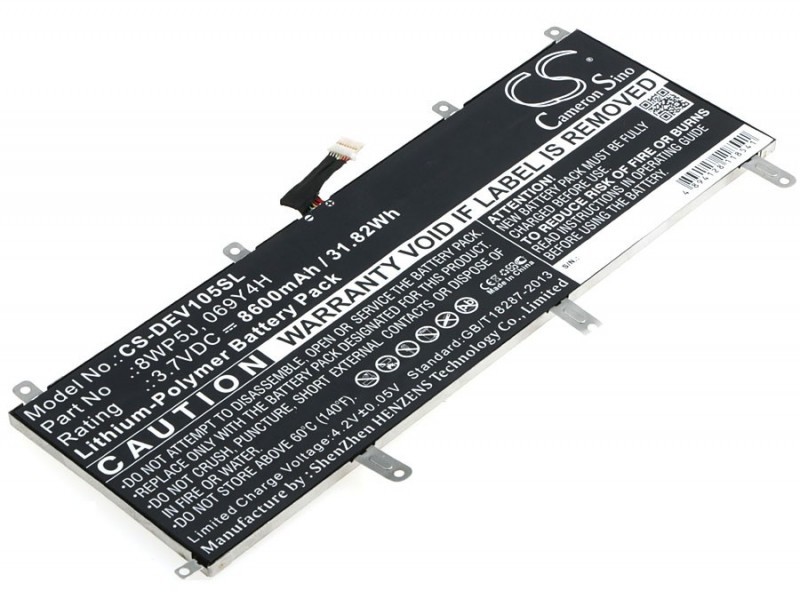 Фото - Інше для планшетів CameronSino Dell Venue 10 5000 / 069Y4H 8600mAh 31.82Wh Li-Polymer 3.7V  (Cameron Sino)