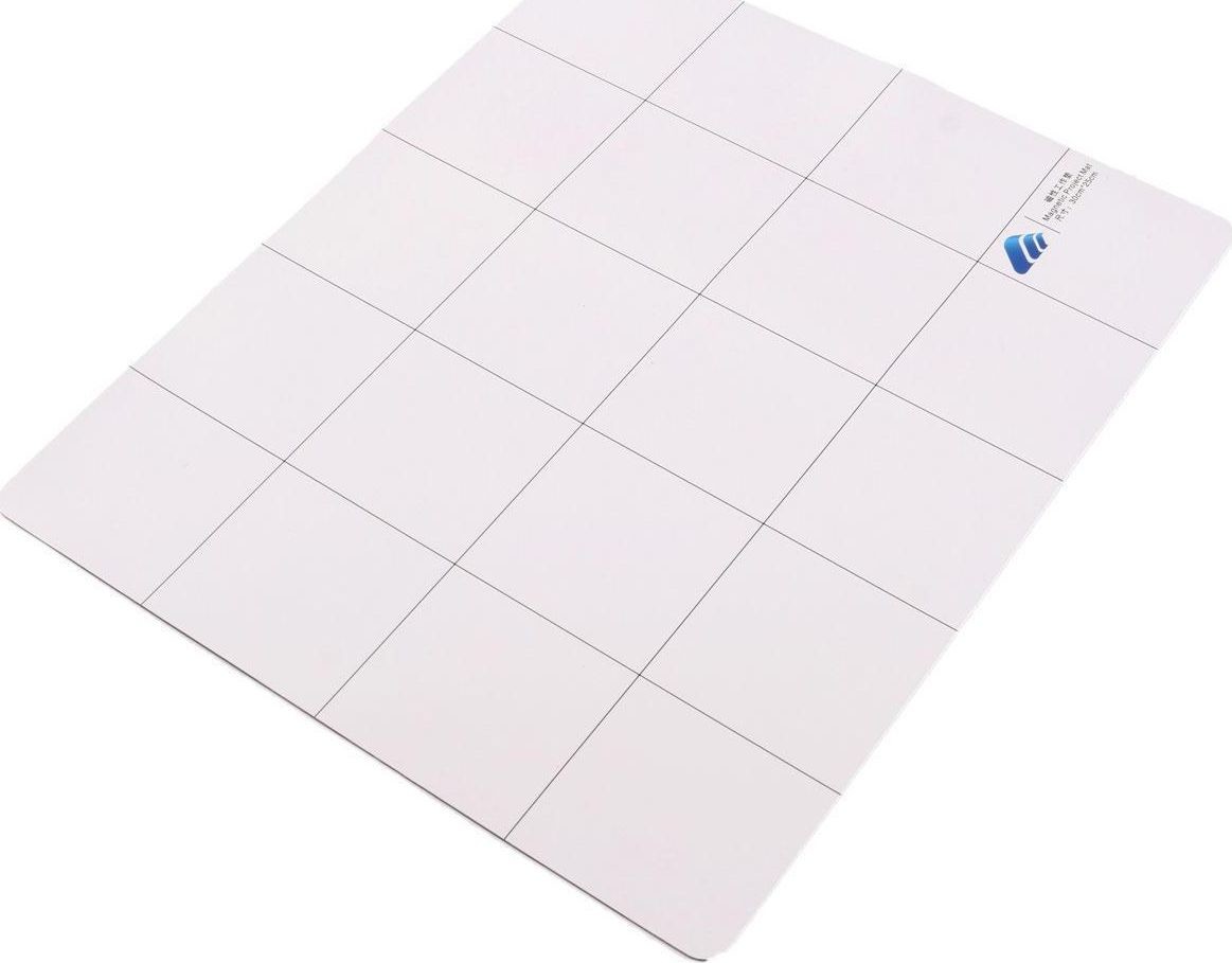 MicroSpareparts Mobile Universal White Magnetic Mat MOBX-TOOLS-006