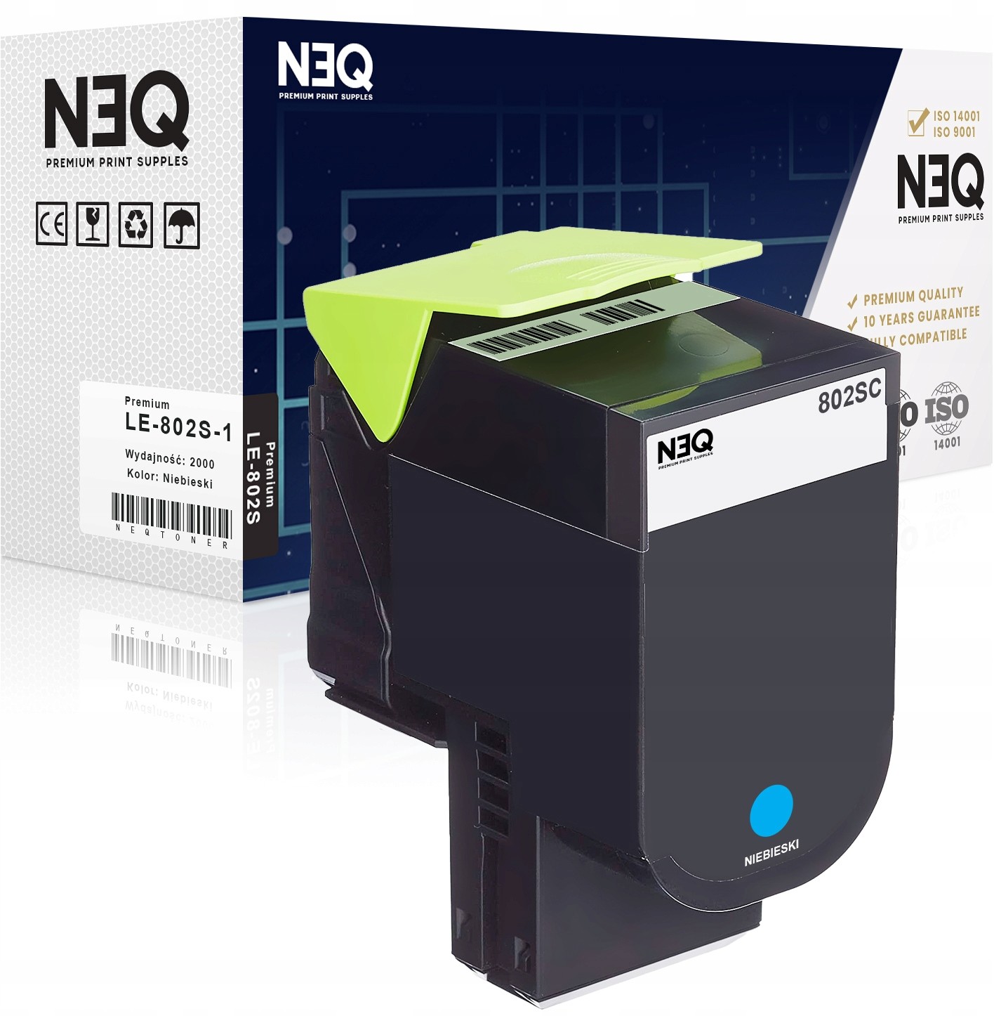 Toner do Lexmark CX410e CX410dte CX510 CX510de