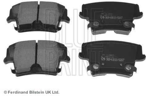 BLUE PRINT Zestaw klocków hamulcowych, hamulce tarczowe ADA104205