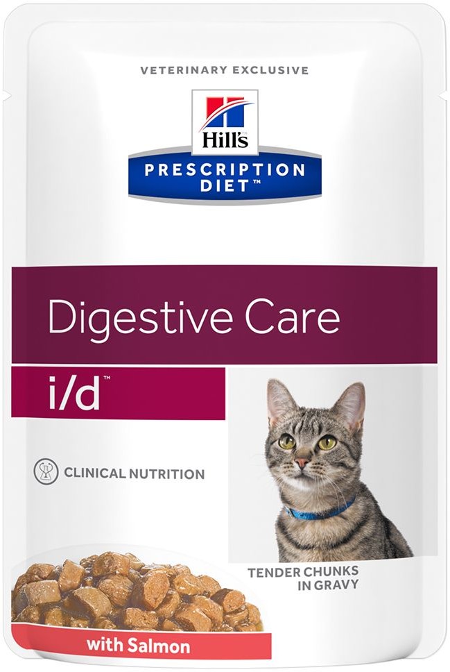 Hills Prescription Diet Prescription Diet Feline i/d Digestive Care łosoś w sosie 12 x 85 g