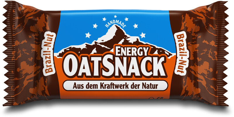 Energy OatSnack Energy OatSnack Kierownica 65g, Brazil Nut  2020 Batony i żele energetyczne 288000