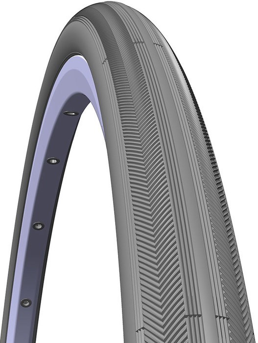 RUBENA Opona 24 x 1 3/8 x 1 3/4 V-23 RIB szara (O100227)