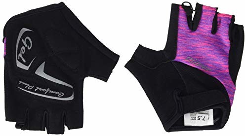 Ziener damskie rękawiczki rowerowe CÄCI Lady Bike glove / Mountainbike / Radsport | Krótkie palce - oddychające / amortyzujące, fioletowy, 6