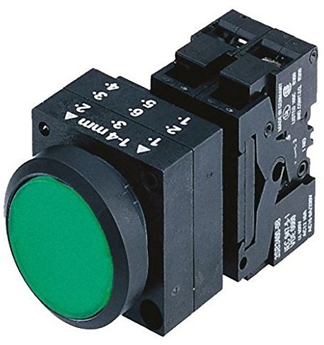 Siemens Indus.Sector kompletne urządzenie 3sb3202  0 aa41 Włącznik przyciskowy 3SB3 Włącznik przyciskowy, całe urządzenie 4011209030367 3SB3202-0AA41