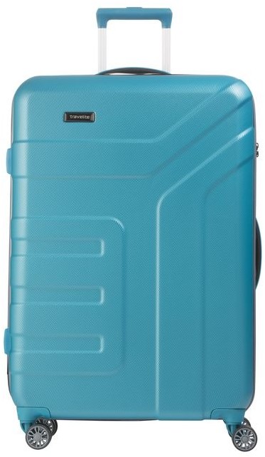 Travelite Walizka duża Vector 77 cm turkusowa