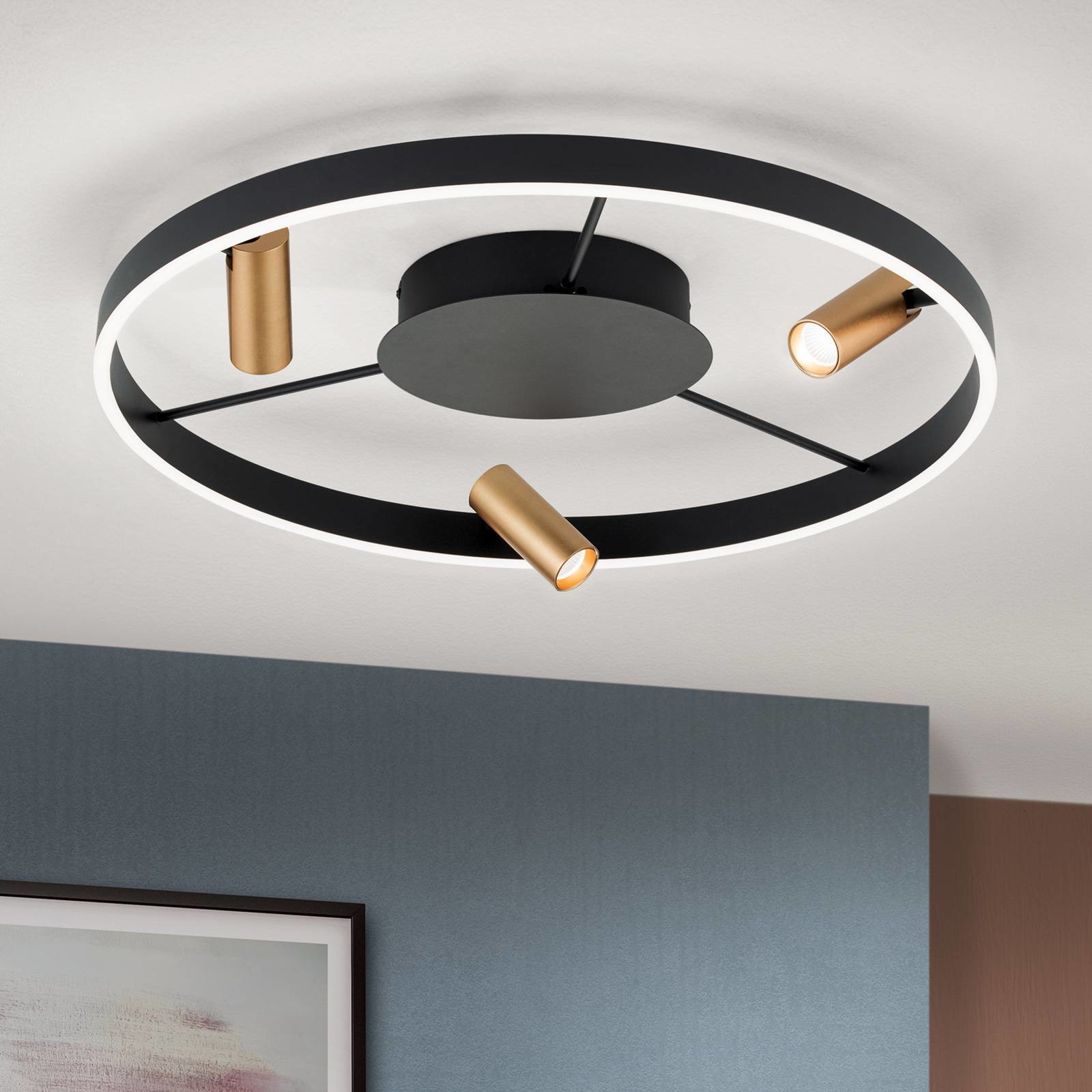 Orion Lampa sufitowa LED Berlin z 3 reflektorami