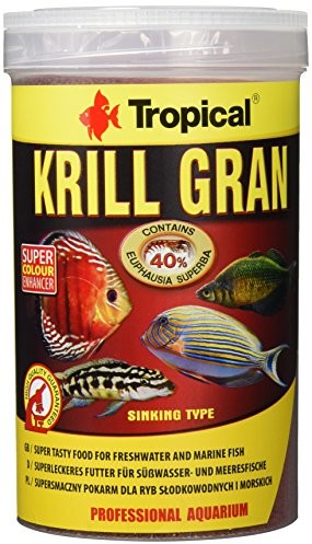 Tropical kryla granulat  granulat farbverstaerk gama podszewka z kryla, 1er Pack (1 X 1 L) S-132
