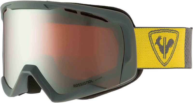 Rossignol Spiral Gogle, grey 2020 Gogle narciarskie RKJG206 0000TU