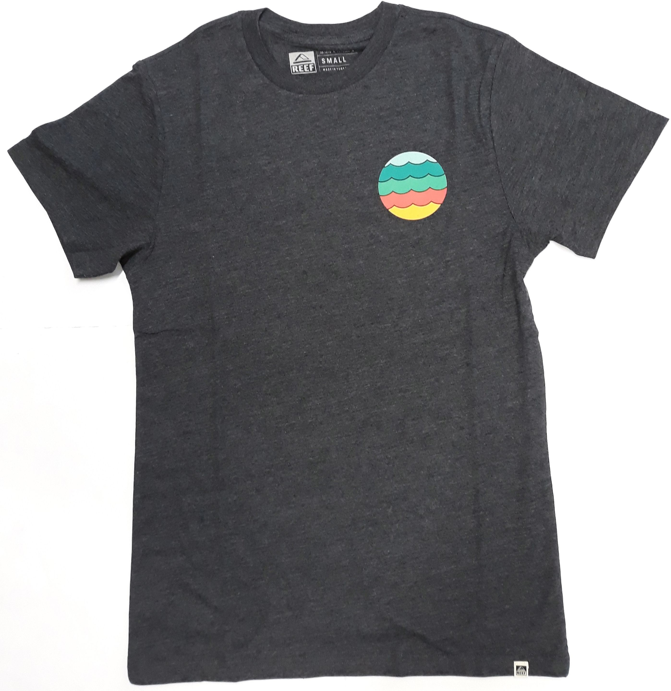 Reef t-shirt WATERS TEE Charcoal Heather