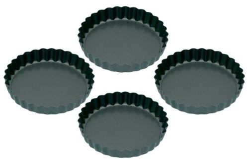 Kitchen Craft Kitchencraft Mini packa owocowego kształtów 4 sztuki KCMINIFLANPK4