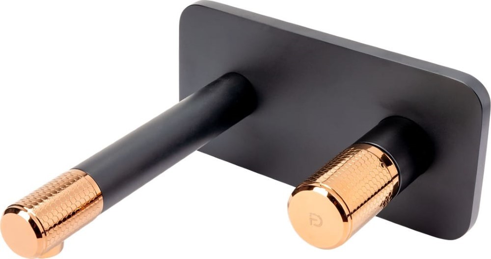 F-DESIGN FDesign ARDESIA FD1-ARD-3PA-25 czarny + różowe złoto miedź