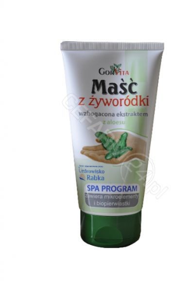 Gorvita MAŚĆ Z ŻYWORÓDKI wzbogacona ekstraktem z aloesu 130ml G657
