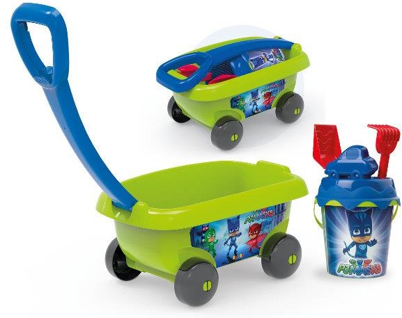 Smoby Wózek z akcesoriami do piasku Pidżamersi