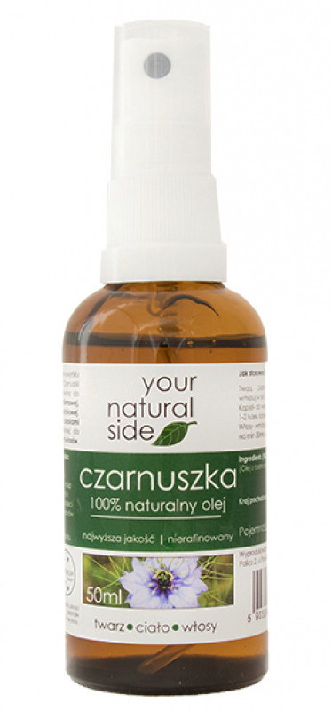 Your Natural Side 100% naturalny olej z czarnuszki - 50 ml