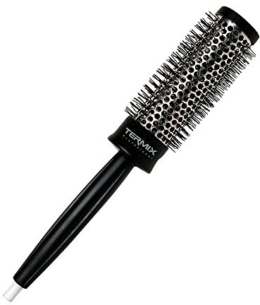 Termix termix okrągła szczotka do włosów z włókna z bródką nylonowe włosie Negro 2525161
