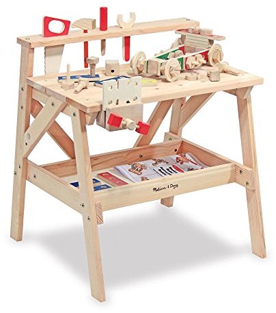 Melissa & Doug Melissa and Doug drewno stół warsztatowy w zestawie werzeug 12369 2369