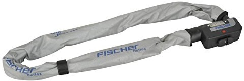 Fischer Blokada łańcuch  cyfry Reflex, długość 80 cm, średnica 8 MM, srebrny, 80 85865
