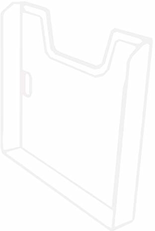 Exacompta Exacompta 63858D pojedynczy element A4 poziome biuro kryształ 10 sztuk