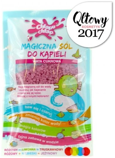 Chlapu Chlap Chlapu Chlap Magiczna Sól Do Kapieli Wata Cukrowa 40g