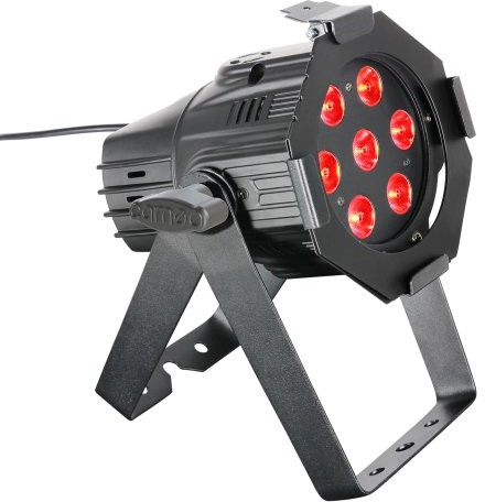 Cameo CLP tmin iq8 W Studio Mini Reflektor par reflektory LED (7, 8 W LED RGBW jasne, eksploatacji 2/3.1/3.2/4/7-kanałowy DMX, 3) aluminium czarny CLPSTMINIQ8W
