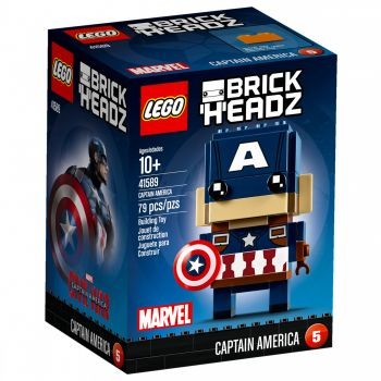 LEGO Brick Headz Captain America 41589