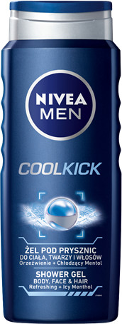 Nivea MEN COOL KICK ŻEL POD PRYSZNIC 250ML